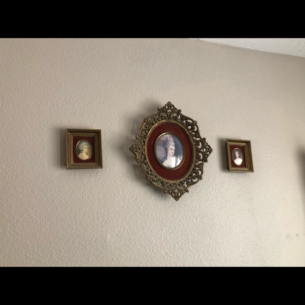 Lot of three wonderful Victorian pictures